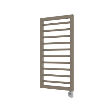 Vertaduro - ADEL Bathroom Radiator with Thermostat, 400W, 100x50 cm, Taupe