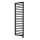 Vertaduro - ADEL Bathroom Radiator with Thermostat, 600 W, 172 x 50 cm, Black