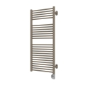 Vertaduro - Bathroom Heated Towel Rail with Thermostat MEG 600W 118x50 cm Taupe
