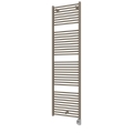 Vertaduro - Bathroom radiator with thermostat DENISE 800W 178x50 cm taupe