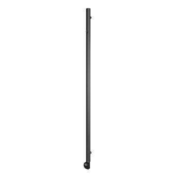 Vertaduro - Bathroom Radiator with Thermostat ERDA 400W 180x5 cm Anthracite
