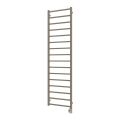 Vertaduro - Bathroom radiator with thermostat ZOE 400W 186x50 cm taupe