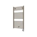 Vertaduro - DENISE Bathroom radiator with thermostat, 400W, 94x50 cm, taupe