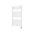 Vertaduro - DENISE Heated Towel Rail with Thermostat, 400 W, 94 x 50 cm, White