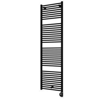 Vertaduro - DENISE Thermostatic Bathroom Radiator, 800W, 178x50 cm, Black