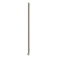 Vertaduro - ERDA Bathroom Radiator with Thermostat, 400W, 180 x 5 cm, Taupe