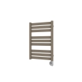 Vertaduro - LUCY bathroom radiator with thermostat 400W 73x50 cm taupe