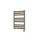 Vertaduro - LUCY bathroom radiator with thermostat 400W 73x50 cm taupe