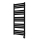 Vertaduro - LUCY Bathroom Radiator with Thermostat 600W 125x50 cm Black