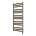 Vertaduro - LUCY Bathroom Radiator with Thermostat 600W 125x50 cm taupe