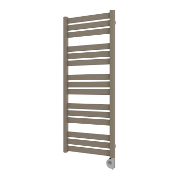 Vertaduro - LUCY Bathroom Radiator with Thermostat 600W 125x50 cm taupe