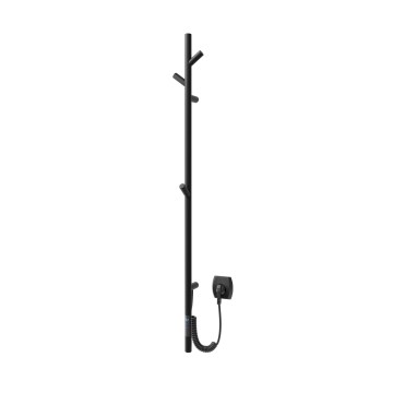 Vertaduro - MEDA Electric Towel Warmer 37W 118x16 cm Black
