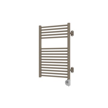 Vertaduro – MEG Thermostatic Bathroom Radiator, 400 W, 78 x 50 cm, Taupe