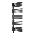 Vertaduro - MICHELLE Bathroom Radiator with Thermostat, 600 W, 129 x 50 cm, Anthracite