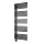 Vertaduro - MICHELLE Bathroom Radiator with Thermostat, 600 W, 129 x 50 cm, Anthracite
