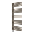 Vertaduro - MICHELLE Bathroom Radiator with Thermostat 600W 129x50 cm Taupe