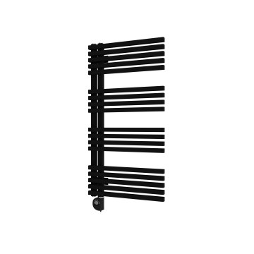 Vertaduro - MICHELLE Bathroom Radiator with Thermostat, 600W, 97x50 cm, Black