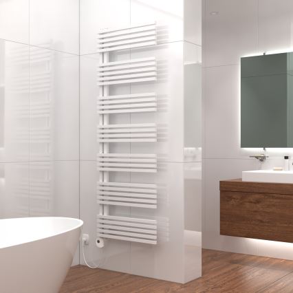 Vertaduro - MICHELLE Bathroom Towel Radiator with Thermostat 900W 177x50 cm White
