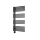 Vertaduro - MICHELLE Thermostatic Bathroom Radiator 600W 97x50 cm Anthracite