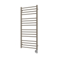 Vertaduro - SIMONE Bathroom Radiator with Thermostat 400W 114x50 cm Taupe