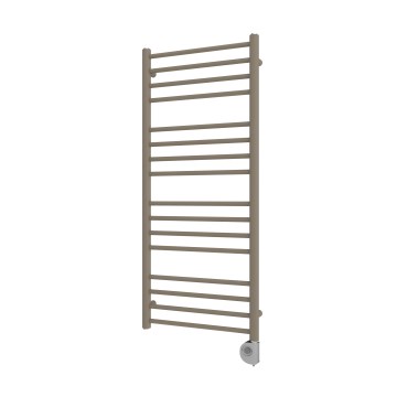 Vertaduro - SIMONE Bathroom Radiator with Thermostat 400W 114x50 cm Taupe