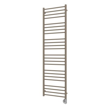 Vertaduro - SIMONE Bathroom Radiator with Thermostat, 600 W, 174 × 50 cm, Taupe