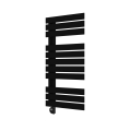 Vertaduro - ZIVA Bathroom Radiator with Thermostat, 500W, 109 x 50 cm, Black