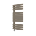 Vertaduro - ZIVA Thermostatic Bathroom Radiator, 500W, 109 x 50 cm, Taupe