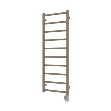 Vertaduro - ZOE 400W Bathroom Radiator with Thermostat 114x40 cm Taupe