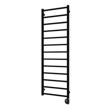 Vertaduro - ZOE Bathroom Radiator with Thermostat, 400W, 150x50 cm, Black