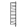 Vertaduro - ZOE heated towel rail with thermostat 400W 186x50 cm black