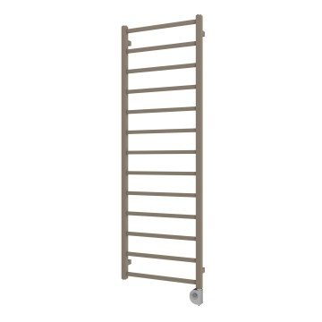 Vertaduro - ZOE Thermostatic Bathroom Radiator 400W 150x50 cm Taupe