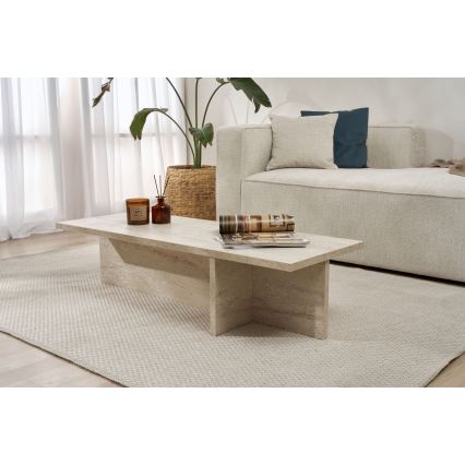 VERUM Coffee Table 120x45 cm, Beige