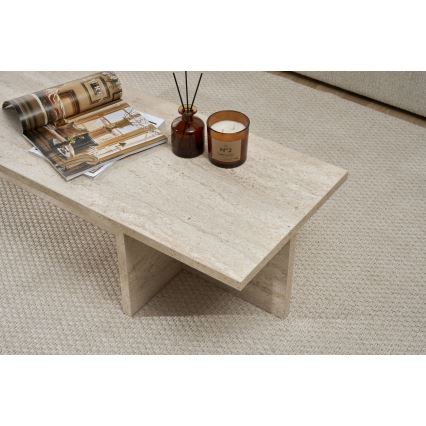 VERUM Coffee Table 120x45 cm, Beige