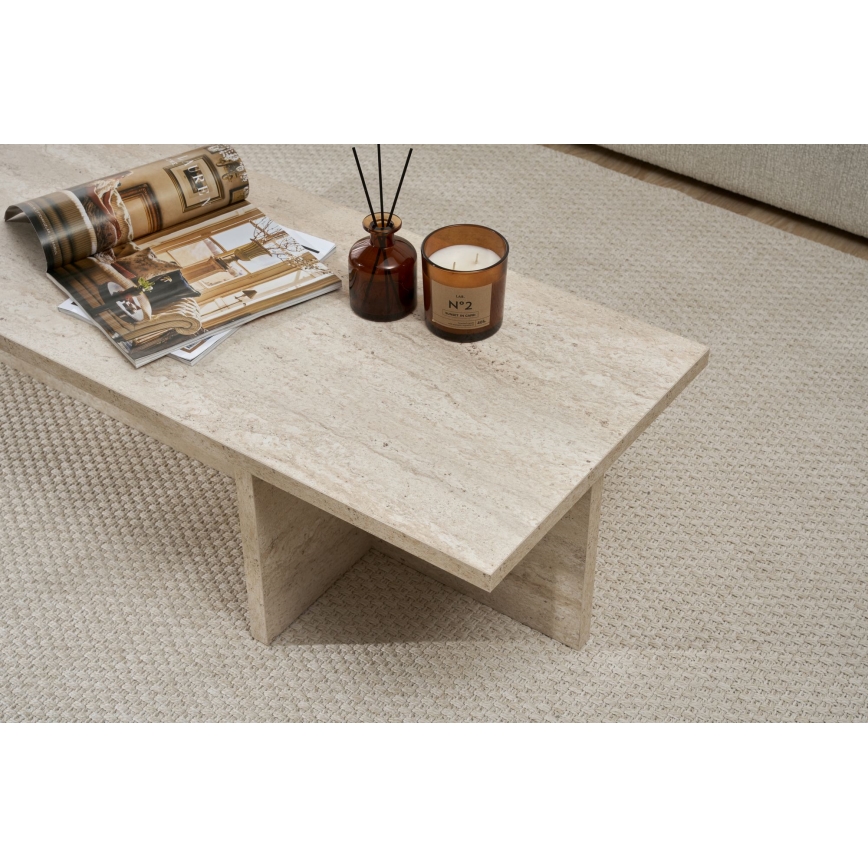 VERUM Coffee Table 120x45 cm, Beige