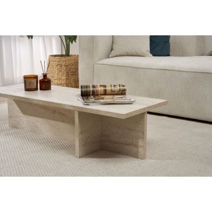 VERUM Coffee Table 120x45 cm, Beige