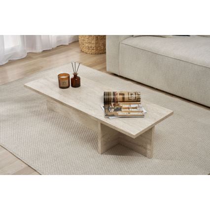 VERUM Coffee Table 120x45 cm, Beige