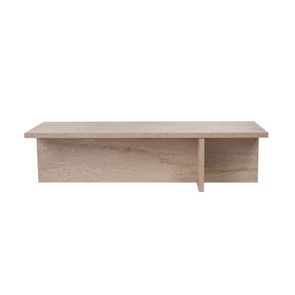 VERUM Coffee Table 120x45 cm, Beige