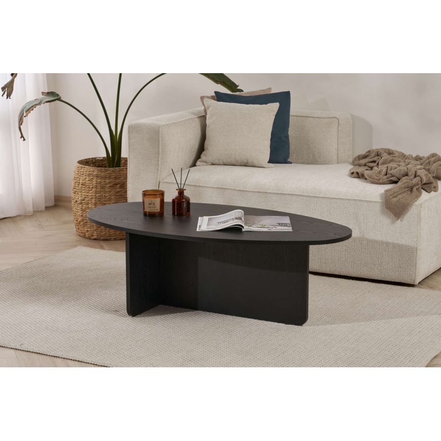 VERUM coffee table 120x65 cm black