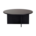 VERUM Coffee Table Ø 90 cm, Black