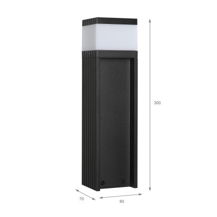 VESPER Outdoor Lamp 1x G9/5W/230V IP44, 30 cm, Black