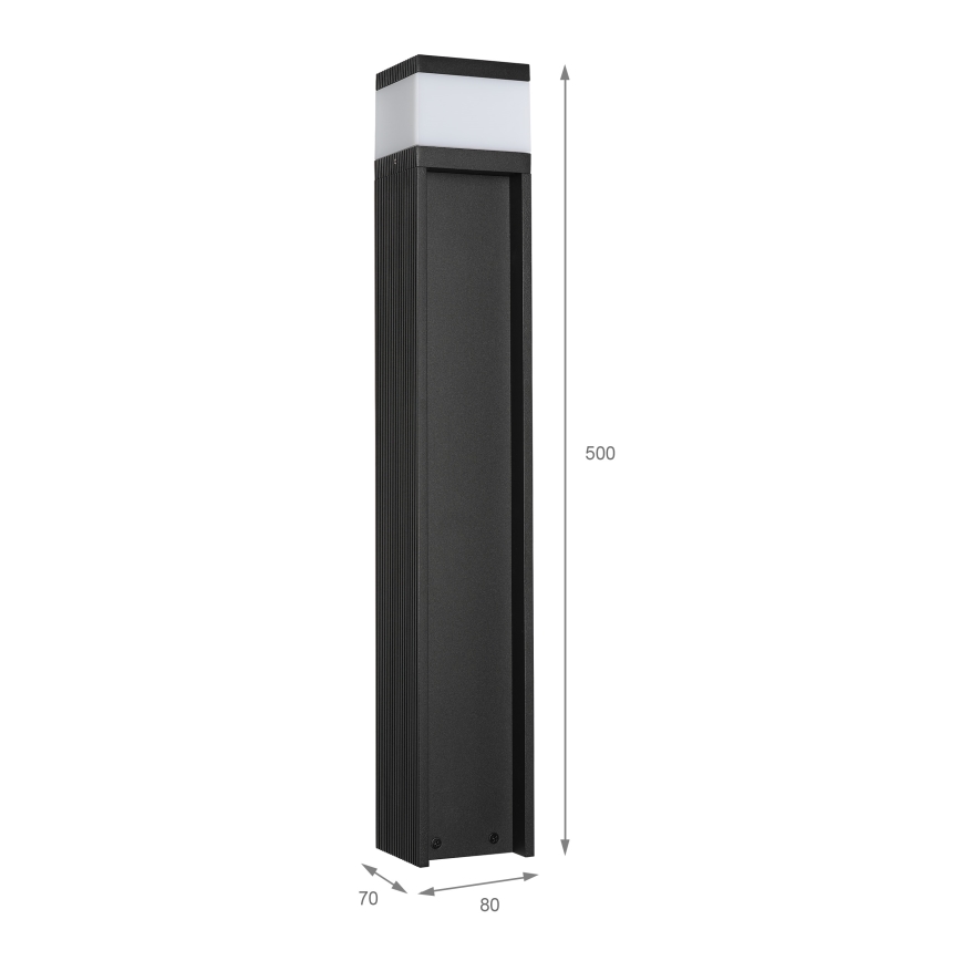 VESPER Outdoor Lamp 1xG9/5W/230V IP44 50 cm Black