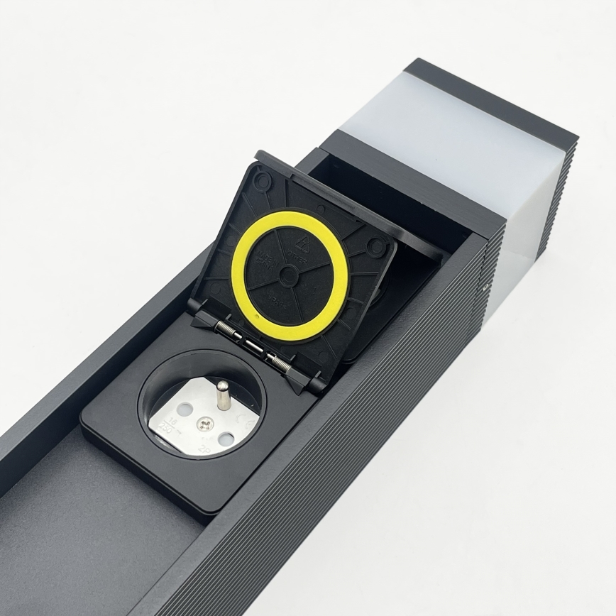 VESPER outdoor lamp with 2 sockets, 1x G9/5W/230V, IP54, 30 cm, black