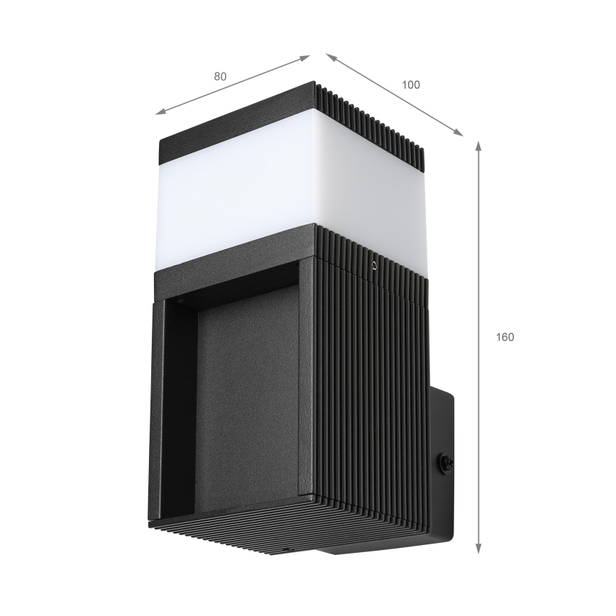 VESPER Outdoor Wall Light 1x G9/5W/230V, IP44, Black