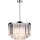 VETRO Chain-Hung Chandelier 5xE14/60W/230V — Polished Chrome