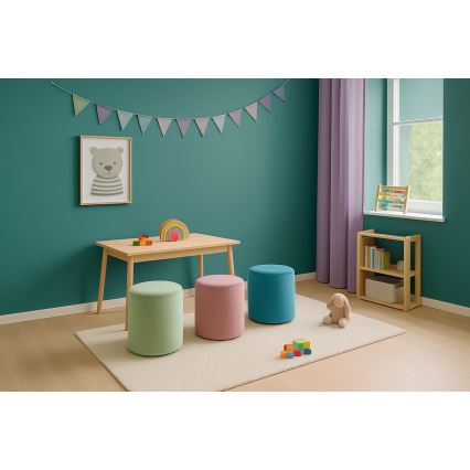 VEX Pouf, Ø 36 cm, Light Green