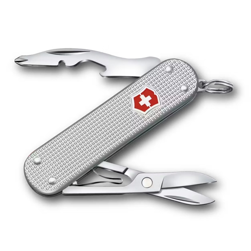 Victorinox - COMPANION S ALOX Multifunctional Pocket Knife, 5.8 cm / 5 Functions, Silver