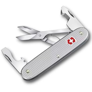 Victorinox - COMPANION SLIM ALOX Multifunctional Pocket Knife, 9.3 cm / 6 Functions, Silver