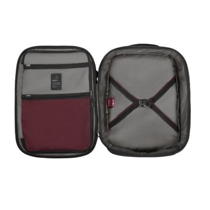 Victorinox - Expandable backpack Crosslight Boarding 37 l black