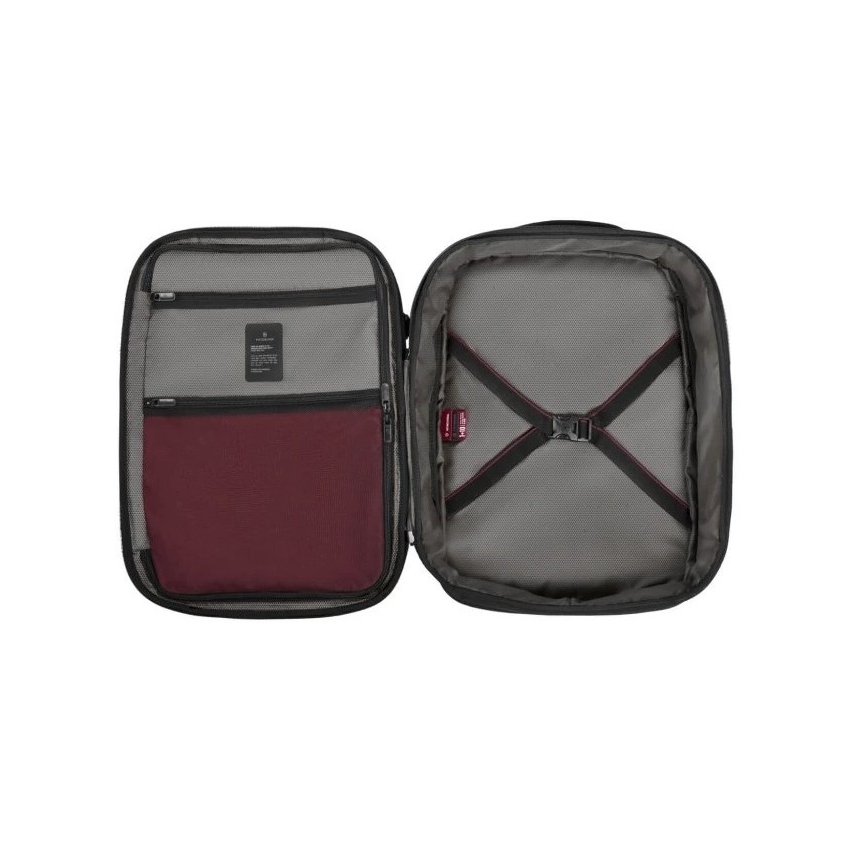Victorinox - Expandable backpack Crosslight Boarding 37 l black